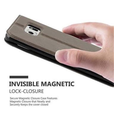 Pungetui Samsung Galaxy S6 EDGE Cover Case (Brun)
