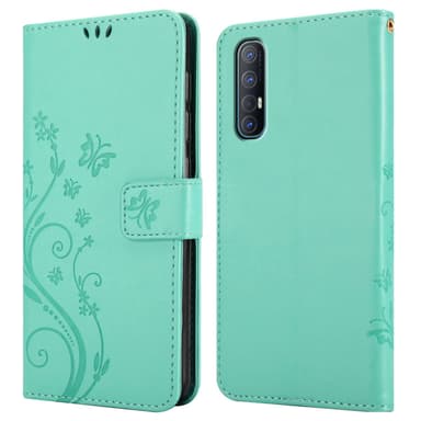 Oppo FIND X2 NEO Pungetui Cover Case (Turkis)