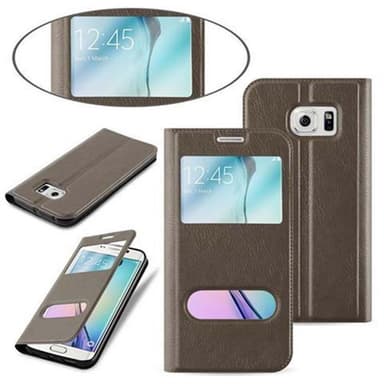 Pungetui Samsung Galaxy S6 EDGE Cover Case (Brun)