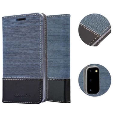 Samsung Galaxy A71 4G Pungetui Cover Case (Blå)