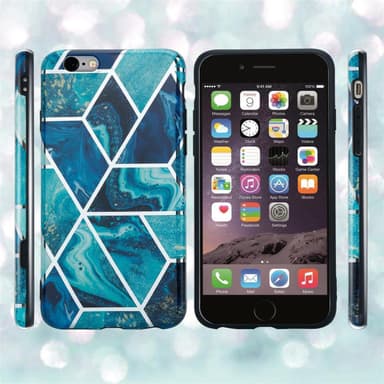 iPhone 6 PLUS / 6S PLUS Pungetui Cover Case (Blå)
