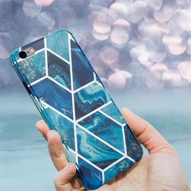 iPhone 6 PLUS / 6S PLUS Pungetui Cover Case (Blå)