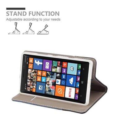 Nokia Lumia 929 / 930 Pungetui Cover Case (Blå)