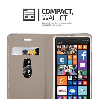 Nokia Lumia 929 / 930 Pungetui Cover Case (Blå)