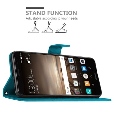 Huawei MATE 9 Pungetui Cover Case (Blå)