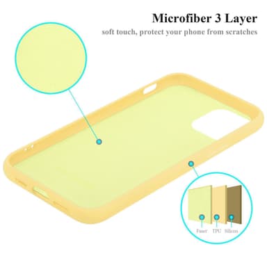 iPhone 13 MINI Cover Etui Case (Gul)