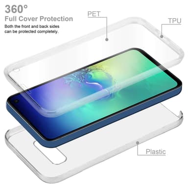 Cover Samsung Galaxy S10e Etui Case (Gennemsigtig)