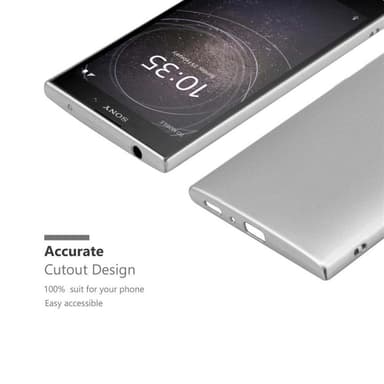 Sony Xperia L2 Cover Etui Case (Sølv)
