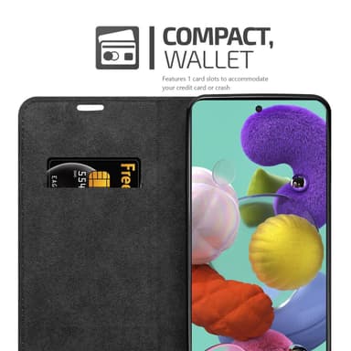 Samsung Galaxy A51 4G / M40s Cover Etui Case (Grå)