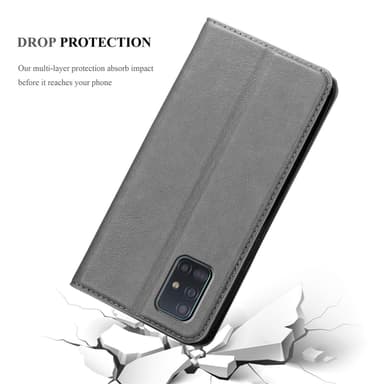 Samsung Galaxy A51 4G / M40s Cover Etui Case (Grå)