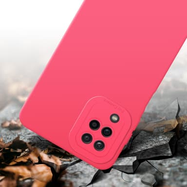Samsung Galaxy A12 / M12 Cover Etui Case (Rød)