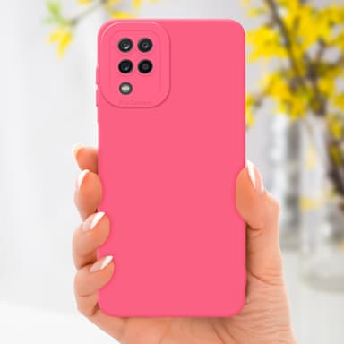 Samsung Galaxy A12 / M12 Cover Etui Case (Rød)