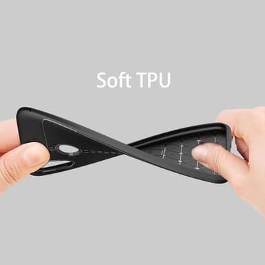 Huawei P20 LITE 2018 / NOVA 3E Etui Case Cover (Sort)