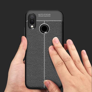 Huawei P20 LITE 2018 / NOVA 3E Etui Case Cover (Sort)