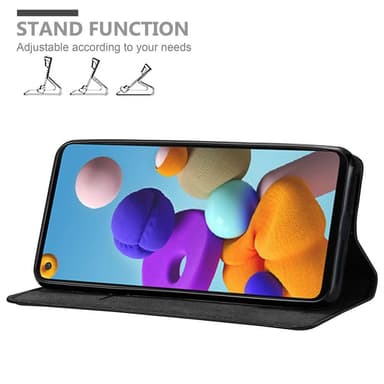 Samsung Galaxy A21s Cover Etui Case (Sort)