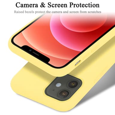 iPhone 12 MINI Cover Etui Case (Gul)