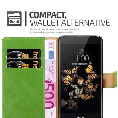 Cover LG K8 2016 Etui Case (Grøn)