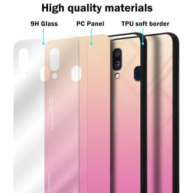 Cover Samsung Galaxy A40 Etui Case (Sort)
