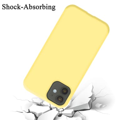 iPhone 12 MINI Cover Etui Case (Gul)