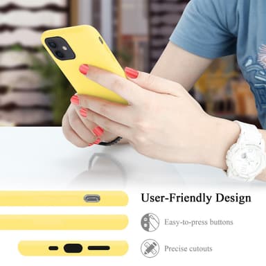 iPhone 12 MINI Cover Etui Case (Gul)