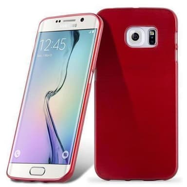 Samsung Galaxy S6 EDGE Cover Etui Case (Rød)