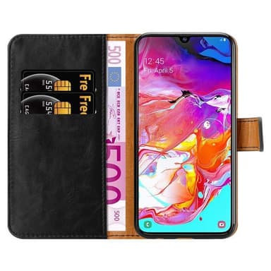 Cover Samsung Galaxy A70 / A70s Etui Case (Sort)