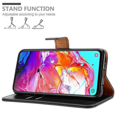Cover Samsung Galaxy A70 / A70s Etui Case (Sort)