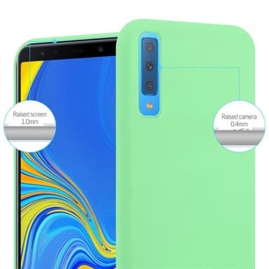Cover Samsung Galaxy A7 2018 Etui Case (Grøn)