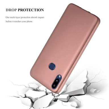 Samsung Galaxy A10s / M01s Cover Etui Case (Lyserød)