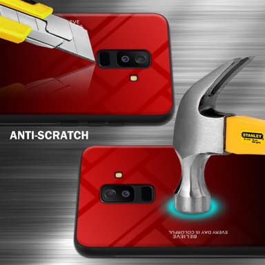 Cover Samsung Galaxy A6 PLUS 2018 Etui Case (Sort)