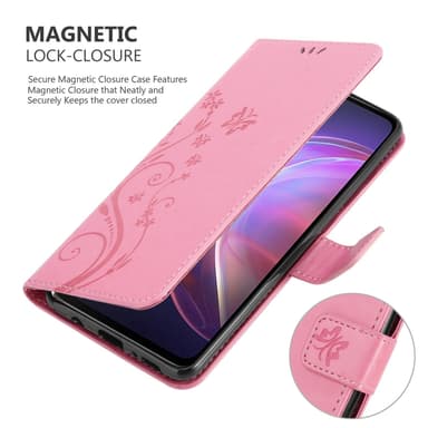 Vivo V21 4G / 5G Pungetui Cover Case (Lyserød)