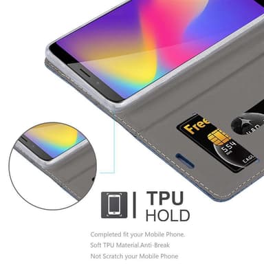 ZTE Nubia N3 Pungetui Cover Case (Blå)