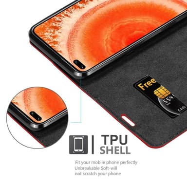 Honor View 30 Cover Etui Case (Rød)