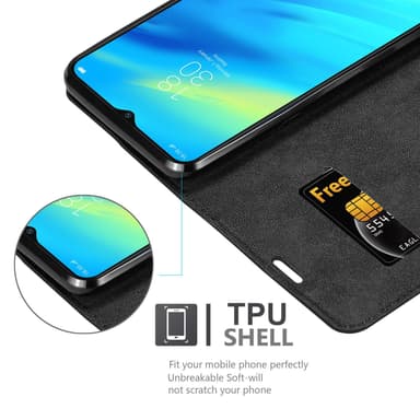 Realme 7 PRO Cover Etui Case (Sort)