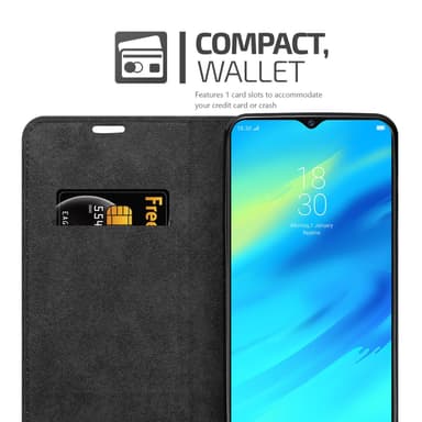 Realme 7 PRO Cover Etui Case (Sort)