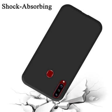 Samsung Galaxy A20s Cover Etui Case (Sort)