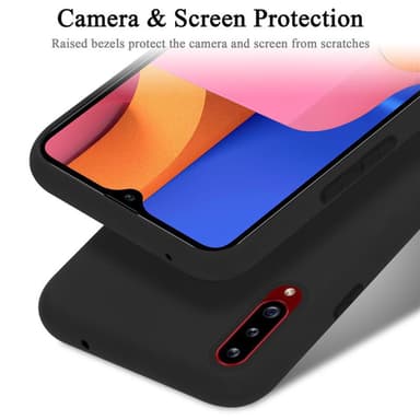 Samsung Galaxy A20s Cover Etui Case (Sort)