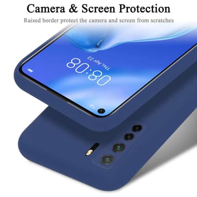Huawei P40 LITE 5G / NOVA 7 SE Cover Etui Case (Blå)