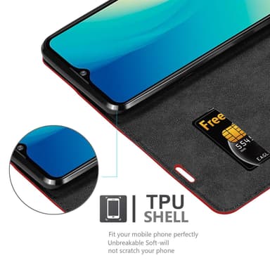 ZTE Blade A7 2020 Cover Etui Case (Rød)