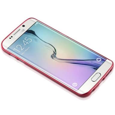 Samsung Galaxy S6 EDGE Cover Etui Case (Rød)