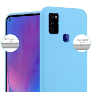 Cover Samsung Galaxy M51 US Version Etui Case (Blå)