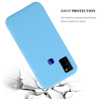 Cover Samsung Galaxy M51 US Version Etui Case (Blå)