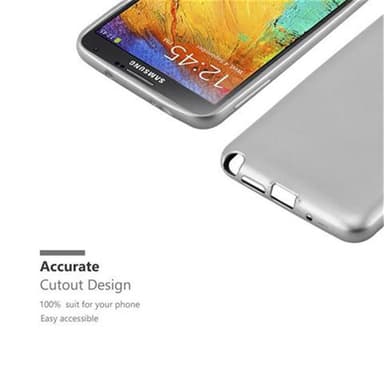 Samsung Galaxy NOTE 3 Cover Etui Case (Sølv)
