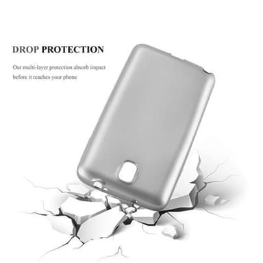 Samsung Galaxy NOTE 3 Cover Etui Case (Sølv)