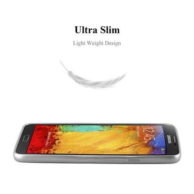 Samsung Galaxy NOTE 3 Cover Etui Case (Sølv)