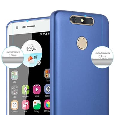ZTE Blade V8 MINI Cover Etui Case (Blå)