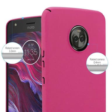 Motorola MOTO X4 Cover Etui Case (Lyserød)