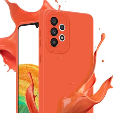 Samsung Galaxy A32 4G Cover Etui Case (Orange)