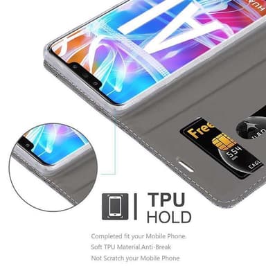 Huawei MATE 20 LITE Pungetui Cover Case (Grå)