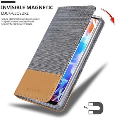 Huawei MATE 20 LITE Pungetui Cover Case (Grå)